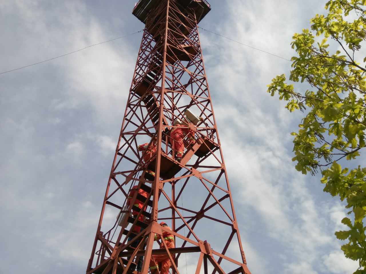 森林防火監控系統的安裝